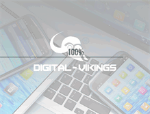 Tablet Screenshot of digital-vikings.com